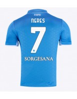 SSC Napoli David Neres #7 Kotipaita 2024-25 Lyhythihainen